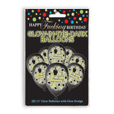 Glow In The Dark Happy Birthday Balloons For Unforgettable Celebrations Party Supplies