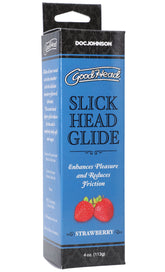 Slick Head Glide – Water-Based Strawberry-Flavored Personal Lubricant 4 Oz > Lube > Flavoured