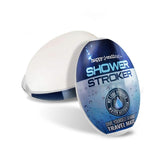 Happy Ending Shower Stroker Travel Mate Water-Activated Male Masturbator with Discreet Carry Case Strokers - Manual