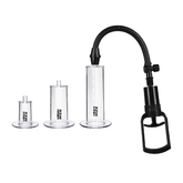 High Rize Transmasc Pump with 3 Clear Cylinder Sizes and Black Trigger Handle GENDER EXPRESSION