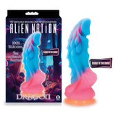 Alien Nation Glow Dragon – Glow in the Dark 23 cm Fantasy Dong Multi > Dildos > Fantasy
