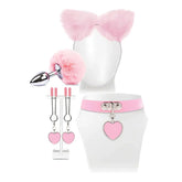 Try Curious Kitty Kit (Pink) – Cosplay 5 Piece Erotic Toy Set > Sex Toys > Sex Kits
