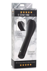 INMI Shegasm 5 Star Come Hither G-Spot Vibrator Black Vibrators - G Spot