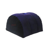 Inflatable Sex Positioning Half Dome Cushion With Toy Holder Blue Sex Positioners