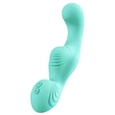 Adam & Eve The Wave Rider (Teal) – USB Rechargeable Remote-Controlled Triple Stimulating Grinder Pad VIBRATORS - MULTI