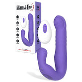 Adam & Eve P-Spot Milker – USB Rechargeable Curling and Pulsating Prostate Massager Purple Prostate Tools