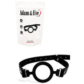 Adam & Eve Open Wide – Adjustable Mouth Restraint Bondage Accessory Black > Bondage Gear > Gags and Bits