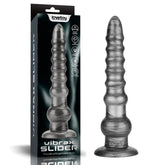 Vibrax Slider (Grey) – USB Rechargeable 12.5 Inch Vibrating Dildo Grey Dongs Big
