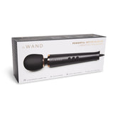 Le Wand Petite Plug-In Vibrating Massager Powerful Black Electric Massager