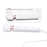 Le Wand Plug-In Vibrating Massager Classic White Design Electric Massager