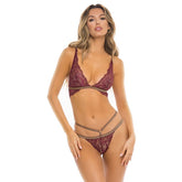 Lurex Dreams Two Piece Set Small Medium > Clothes > Bra Sets