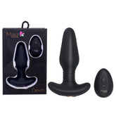 Maia DEVIN Dual Motor Butt Plug 14cm with Remote Control Black Butt Plugs - Vibrating
