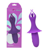 Maia Sienna 15.2 cm Fluttering Bullet Vibrator Purple BULLETS