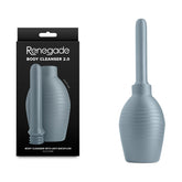 Renegade Body Cleanser 2.0 – Unisex Silicone Intimate Hygiene Device Grey HEALTH CARE
