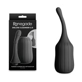 Renegade Deluxe Cleanser 2.0 – Unisex Silicone Douche Black > Essentials > Douches
