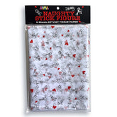 Naughty Stick Figure Tissue Paper Sheets 6 Pack Novelty Gift Wrap Default Title Party Supplies
