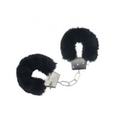 Ouch Classic Fluffy Cuffs – Fluffy Handcuff Restraints Black > Bondage Gear > Handcuffs