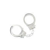 Ouch! Classic Metal Cuffs (Silver) – Metal Restraints Silver > Bondage Gear > Handcuffs