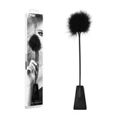 Ouch Feather Crop with Feather Tickler – Splashproof 44 cm Crop Black > Bondage Gear > Handcuffs