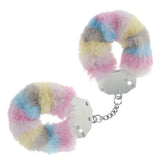 OUCH! Heavy-Duty Fluffy Cuffs Multicolour 2 Restraints for Fun Default Title > Bondage Gear > Restraints