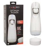 Optimum Power Lifelike Pulsar Stroker White Male Masturbator with Vibration and Suction Functions Strokers - Auto