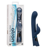 Orgasmatron Digital G-Teaser Dual Massager in Navy Blue with 100 Pleasure Combinations and LED Screen VIBRATORS-RABBIT-MULTI