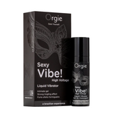 Orgie Sexy Vibe High Voltage (15 ml) – Extra Strong Vibrator Gel ENHANCERS