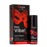 Orgie Sexy Vibe Hot Liquid (15 ml) – Intense Vibrator Gel ENHANCERS