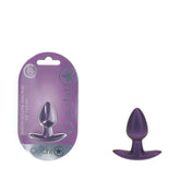 Ouch Anal Plug Small Metallic 6.5 cm Butt Plug for Intimate Pleasure Purple Butt Plugs