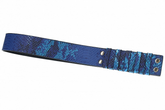 Ouch Florence Collection Paddle Blue Iridescent PU Leather BDSM Paddle