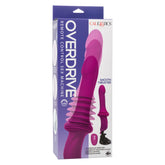 Overdrive Remote Control Sex Machine Smooth Thruster in Purple with 10 Vibration Speeds and 5 Thrusting Speeds Sex Machines