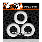 Oxballs Willy Rings 3-Pack Stretchy Cock Rings White Set COCK RING Set