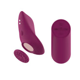 Passion Play Magnet Panty Vibe with Remote – USB Rechargeable Panty Vibrator Purple > Sex Toys For Ladies > Panty Vibes
