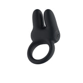 Passion Play Dual Motors – USB Rechargeable Vibrating Cockring Black > Cock Ring > Vibrating