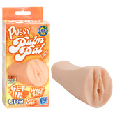 Palm Pal Ultraskyn Pussy Masturbator White Strokers - Manual