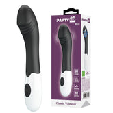 Party Up Bill Classic Vibe 19 Cm Vibrator for Ultimate Pleasure Black Vibrators
