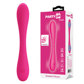 Party Up Frank Bendable Vibe 17.1 Centimeter Bendable Vibrator Pink Vibrators