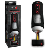 Pdx Elite Milk Me Hotter Thrusting Heating And Vibrating Auto Stroker Strokers - Auto