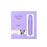 Pillow Talk Flirty Luxurious Mini Massager Purple Special Edition with Rose Gold Accents Electric Massager
