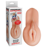 Pipedream Extreme Toyz Sorority Girl Vagina Stroker Strokers - Manual