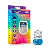 Play With Me Pleaser C Ring Blue Cock Rings Vibrating