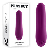 Playboy Pleasure Bullet 9 cm Vibrator with 7 Speeds and Vibration Patterns Purple BULLETS