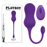 Playboy Pleasure DOUBLE TIME Kegel Balls 17.8cm Length Purple > Sex Toys For Ladies > Kegel Exercise