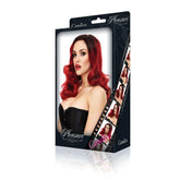 Pleasure Wigs Candice Black Wig for Adults Red Wigs