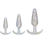 Pride Anal Trainer Set with Three Sizes of Mood Naughty Butt Plugs Default Title > Anal Range > Butt Plug Kits