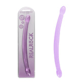 REALROCK Non Realistic Double Dong 17 Inch Double Dong Purple > Dildos > Double Dildos