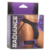 Radiance Jock Strap Black Iridescent Rhinestone Mesh Medium Jockstraps