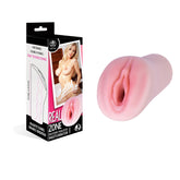 Real Zone Vagina Stroker Mini - Lifelike Texture for Enhanced Pleasure Strokers - Manual