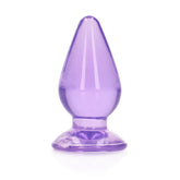 Realrock 11.5 Centimeter Anal Plug Purple 4.5 Inch Butt Plug Purple Butt Plugs