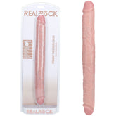 Realrock 40cm Thick Double Dildo Flesh Double Dongs